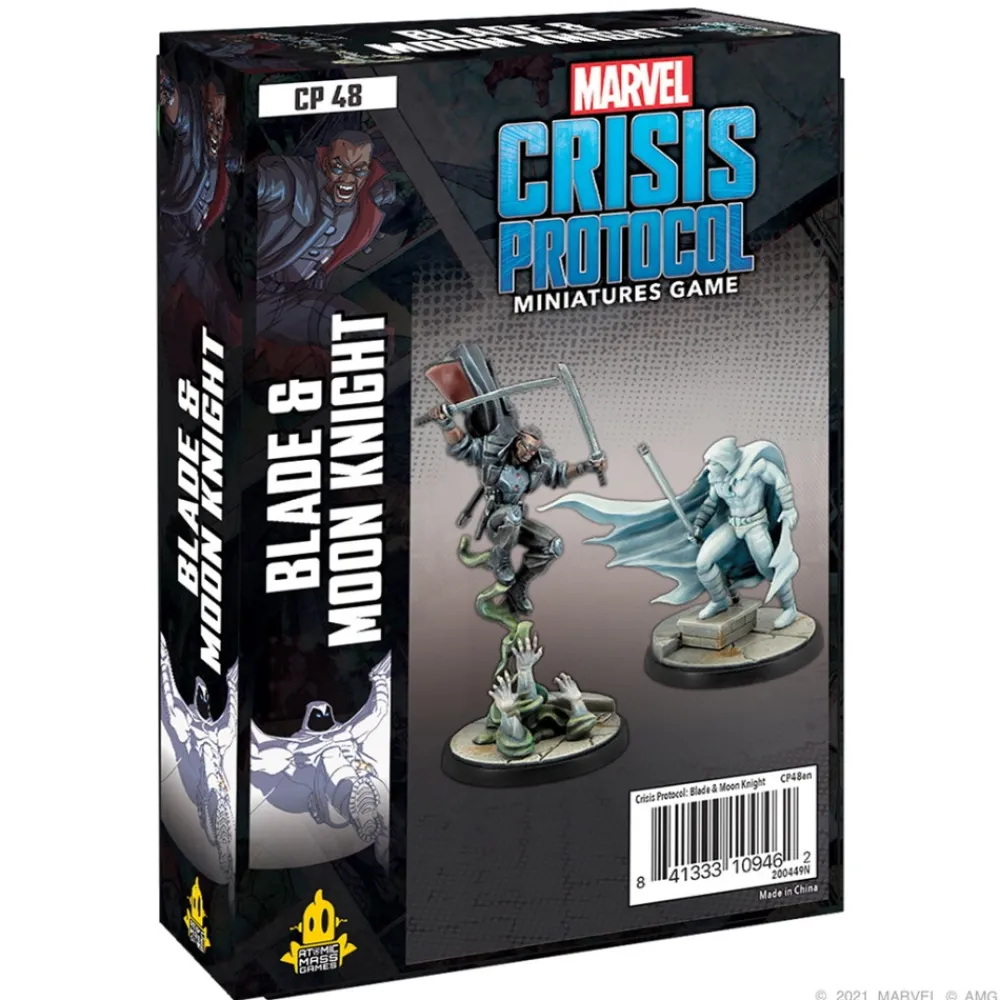 Online Atomic Mass Games Marvel: Crisis Protocol - Blade And Moon Knight (Exp.)