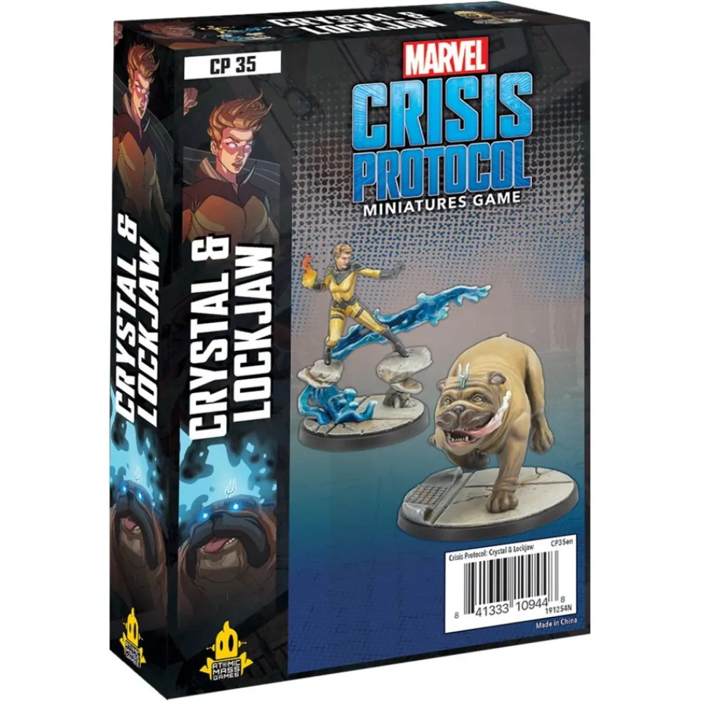 Flash Sale Atomic Mass Games Marvel: Crisis Protocol - Crystal And Lockjaw (Exp.)