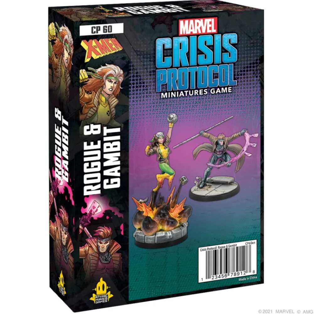 Cheap Atomic Mass Games Marvel: Crisis Protocol - Rogue And Gambit (Exp.)