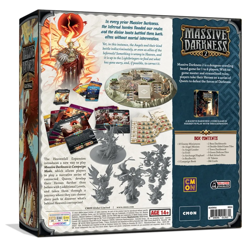 Shop Cool Mini or Not Massive Darkness 2: Heavenfall (Exp.)