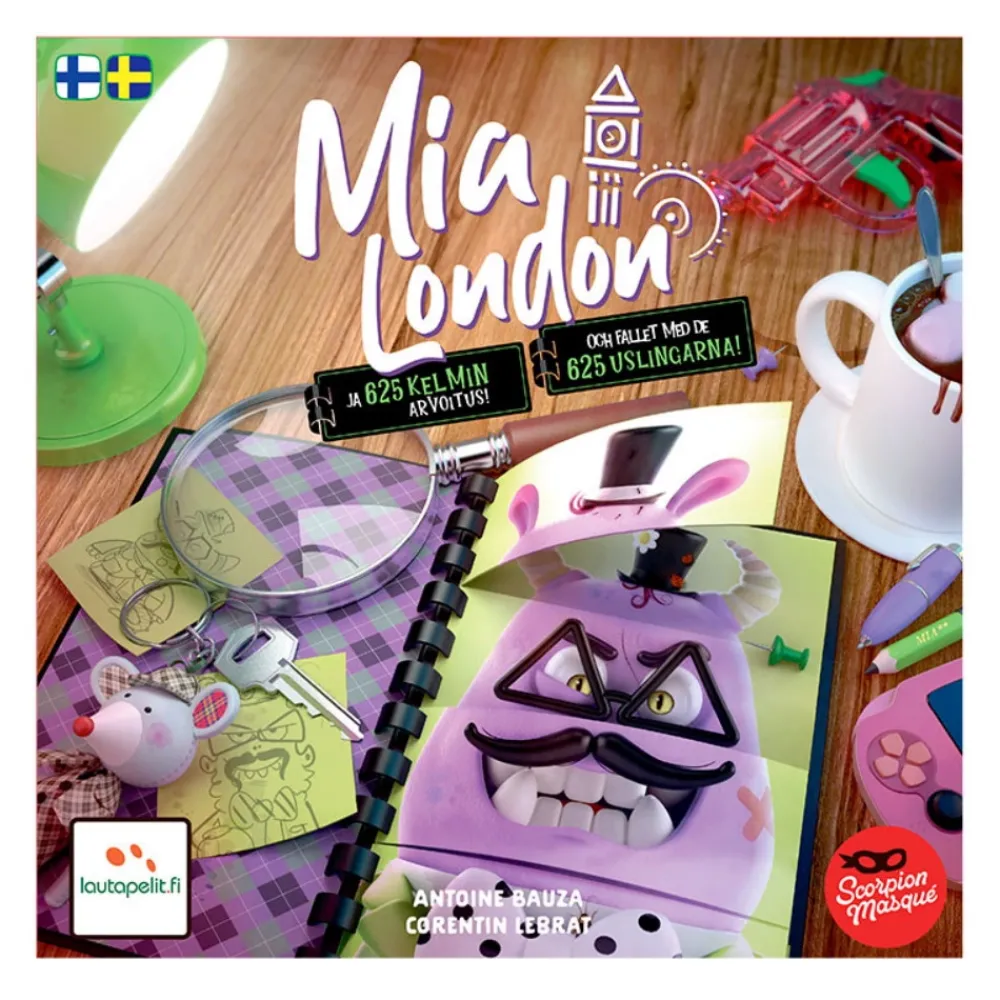 Outlet Lautapelit Mia London Och Fallet Med De 625 Uslingarna!