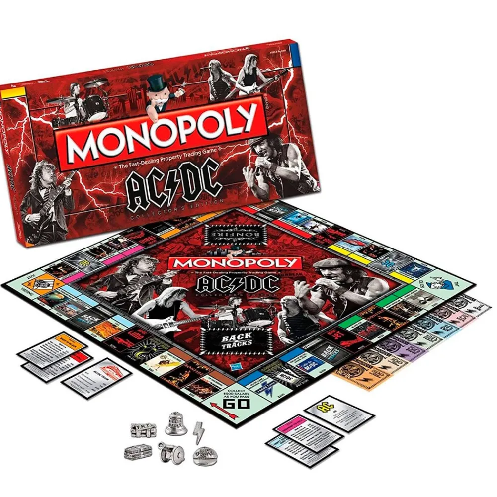 Hasbro Monopoly - Ac/Dc Collector''S Edition| Familjespel