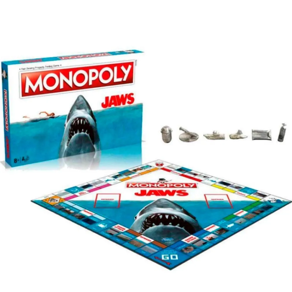 Hasbro Monopoly - Jaws| Familjespel