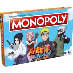 Hasbro Monopoly - Naruto: Shippuden| Familjespel