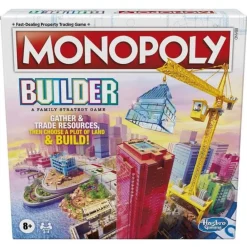 Hasbro Monopoly Builder (Swe)| Familjespel