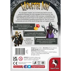 Pegasus Spiele Monster Inn| Kortspel