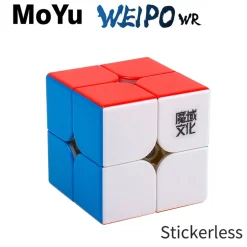MoYu Weipo Wr Stickerless 2X2| Knep & Knåp