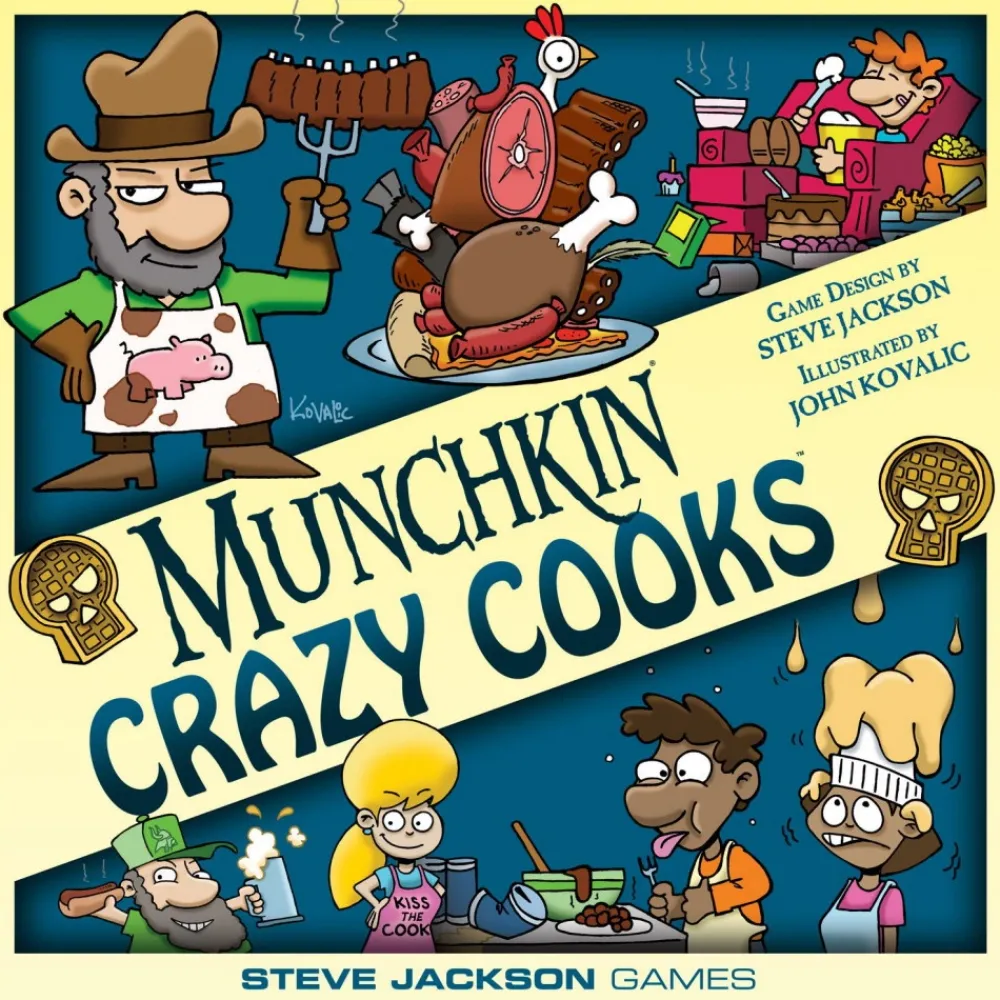 Steve Jackson Games Munchkin Crazy Cooks| Kortspel