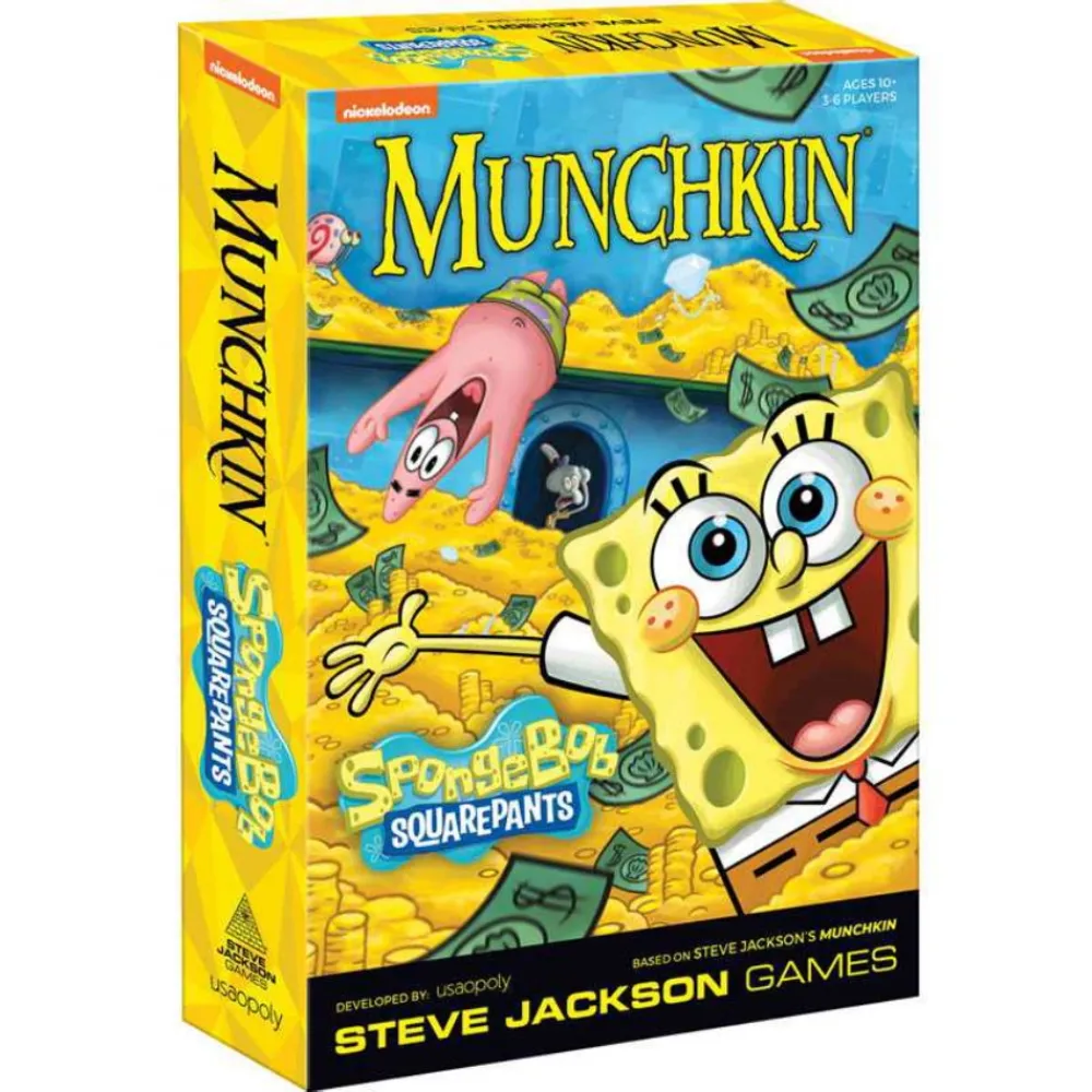 Steve Jackson Games Munchkin Spongebob Squarepants| Kortspel
