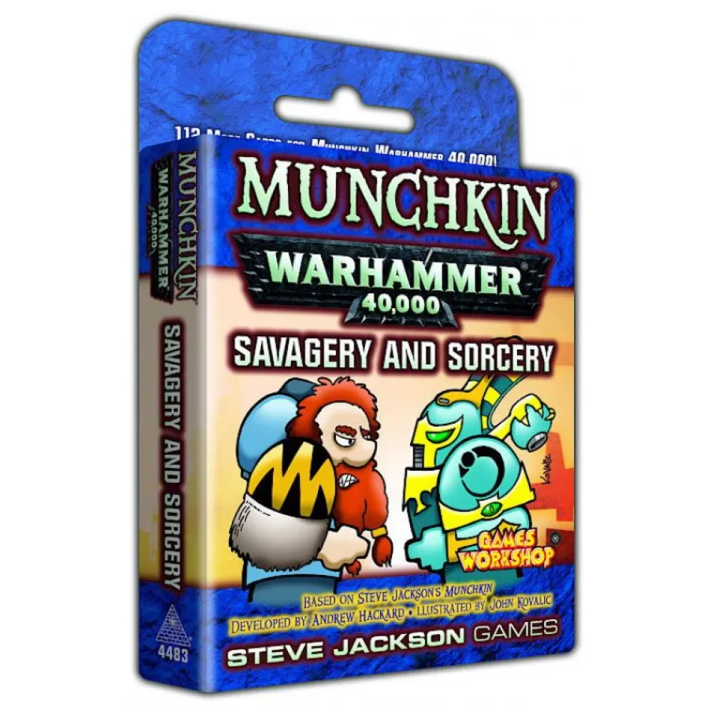 Online Steve Jackson Games Munchkin Warhammer 40,000: Savagery And Sorcery (Exp.)