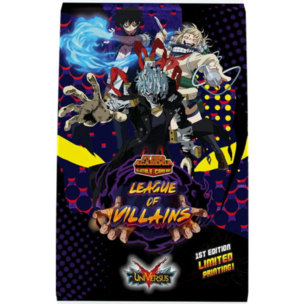 * My Hero Academia Ccg: League Of Villains Booster Pack| Kortspel