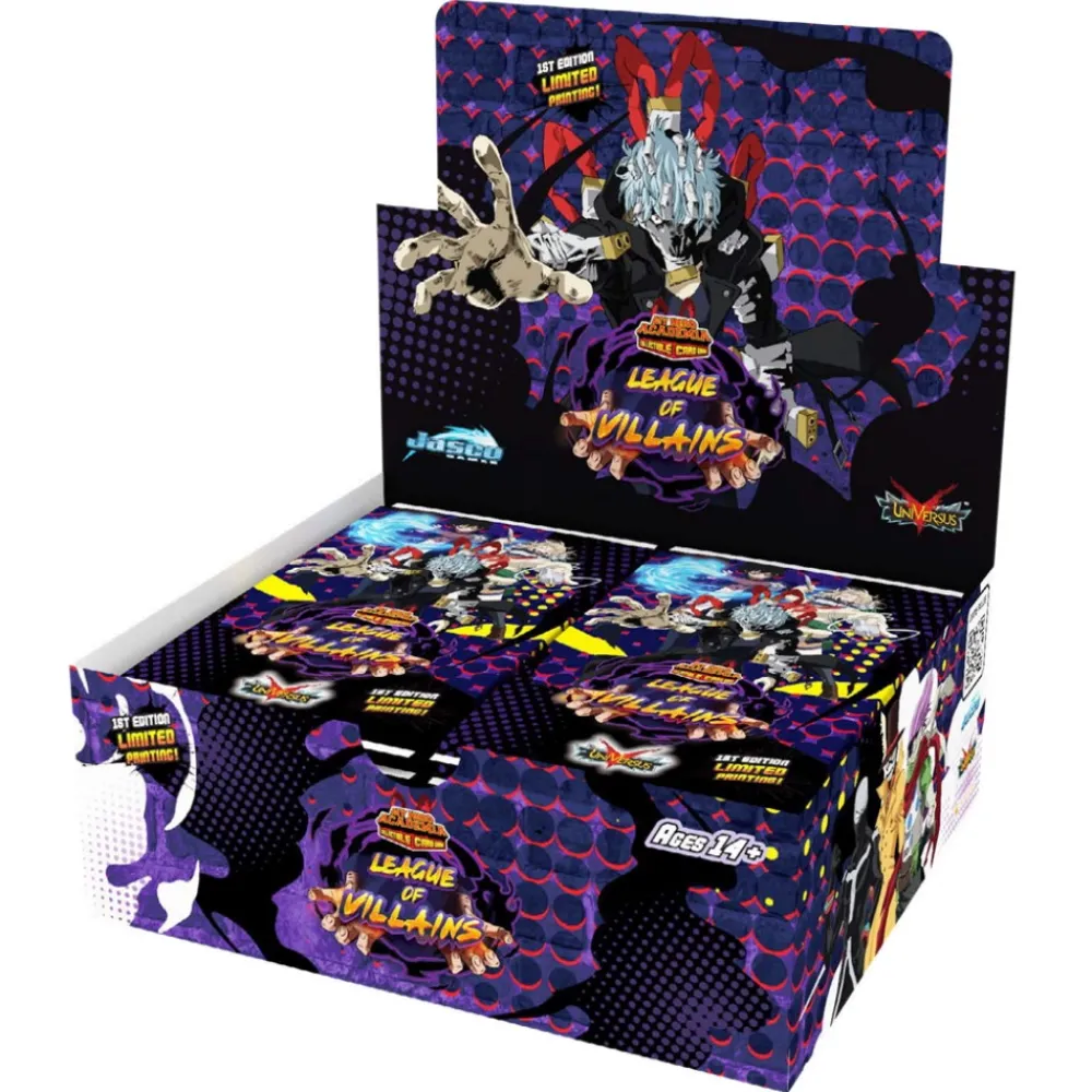 * My Hero Academia Ccg: League Of Villains Booster Display| Kortspel