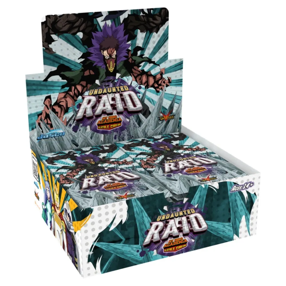 * My Hero Academia Ccg: Undaunted Raid Booster Display| Kortspel