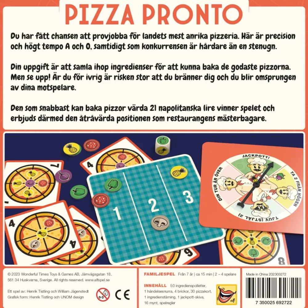 Användbart Litet Företag Pizza Pronto| Familjespel
