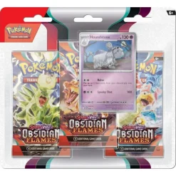 Pokémon Pokemon Tcg: Obsidian Flames Booster 3-Pack Houndstone| Kortspel