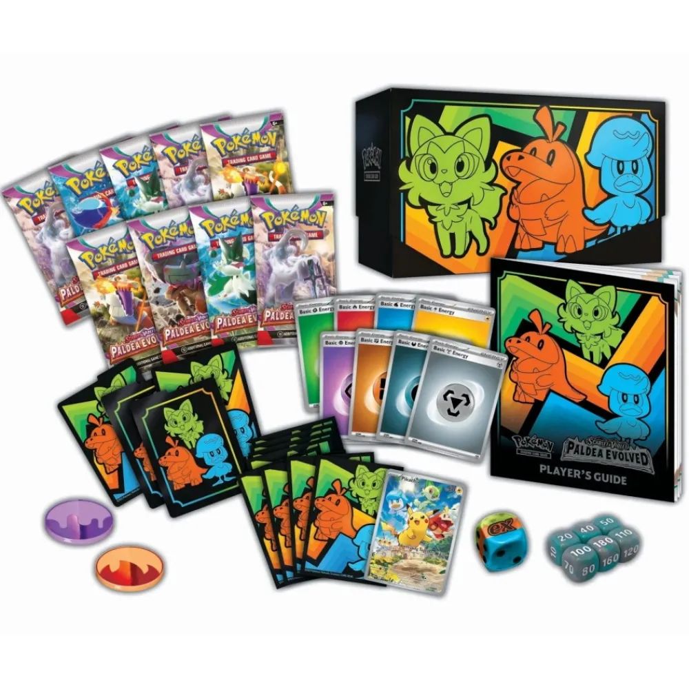 Pokémon Pokemon Tcg: Paldea Evolved - Elite Trainer Box| Kortspel