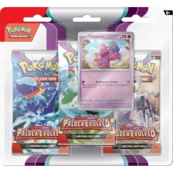 Pokémon Pokemon Tcg: Paldea Evolved Booster 3-Pack Tinkatink| Kortspel