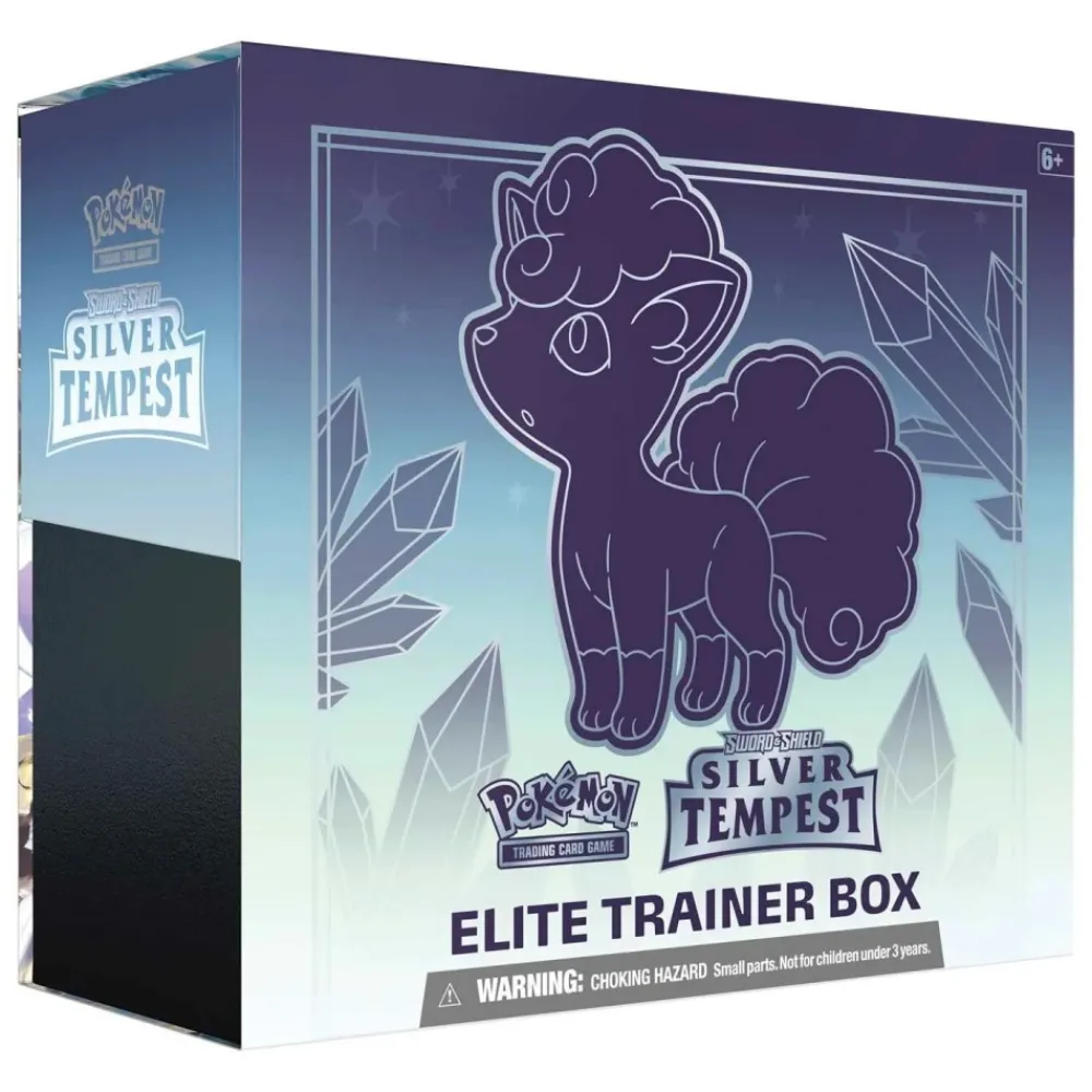 Pokémon Pokemon Tcg: Silver Tempest Elite Trainer Box| Kortspel