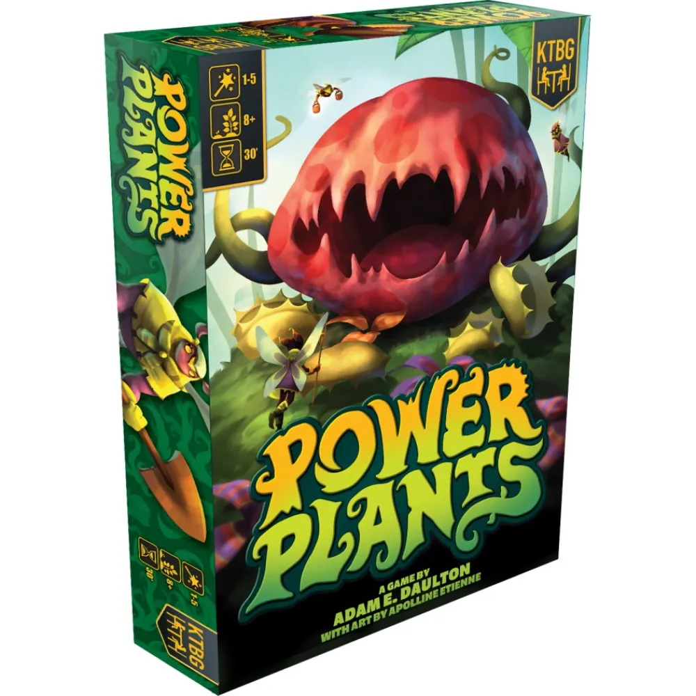 Kids Table BG Power Plants Deluxe Edition| Familjespel