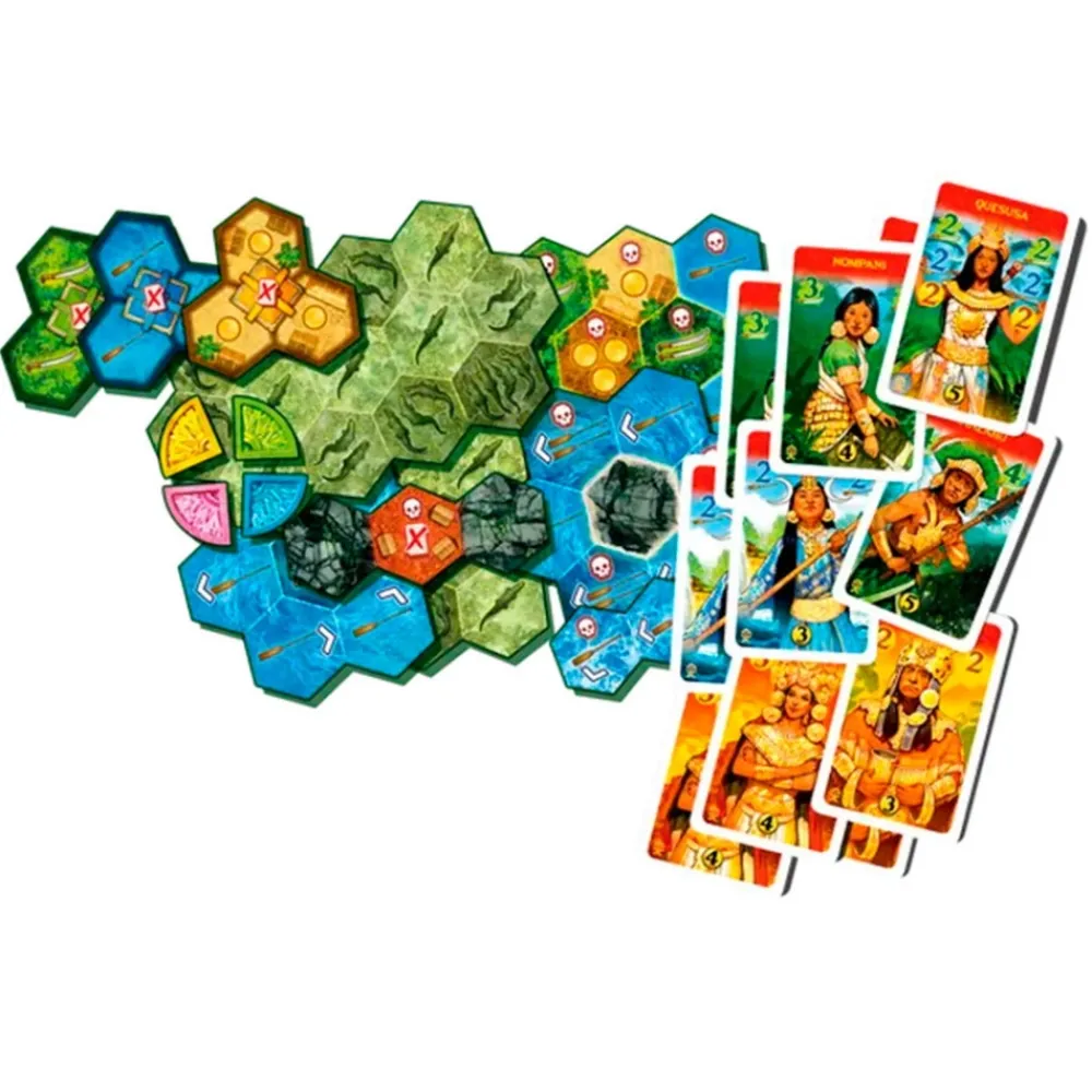 Fashion Lautapelit Quest For El Dorado: Dangers & Muisca (Exp.) (Swe)