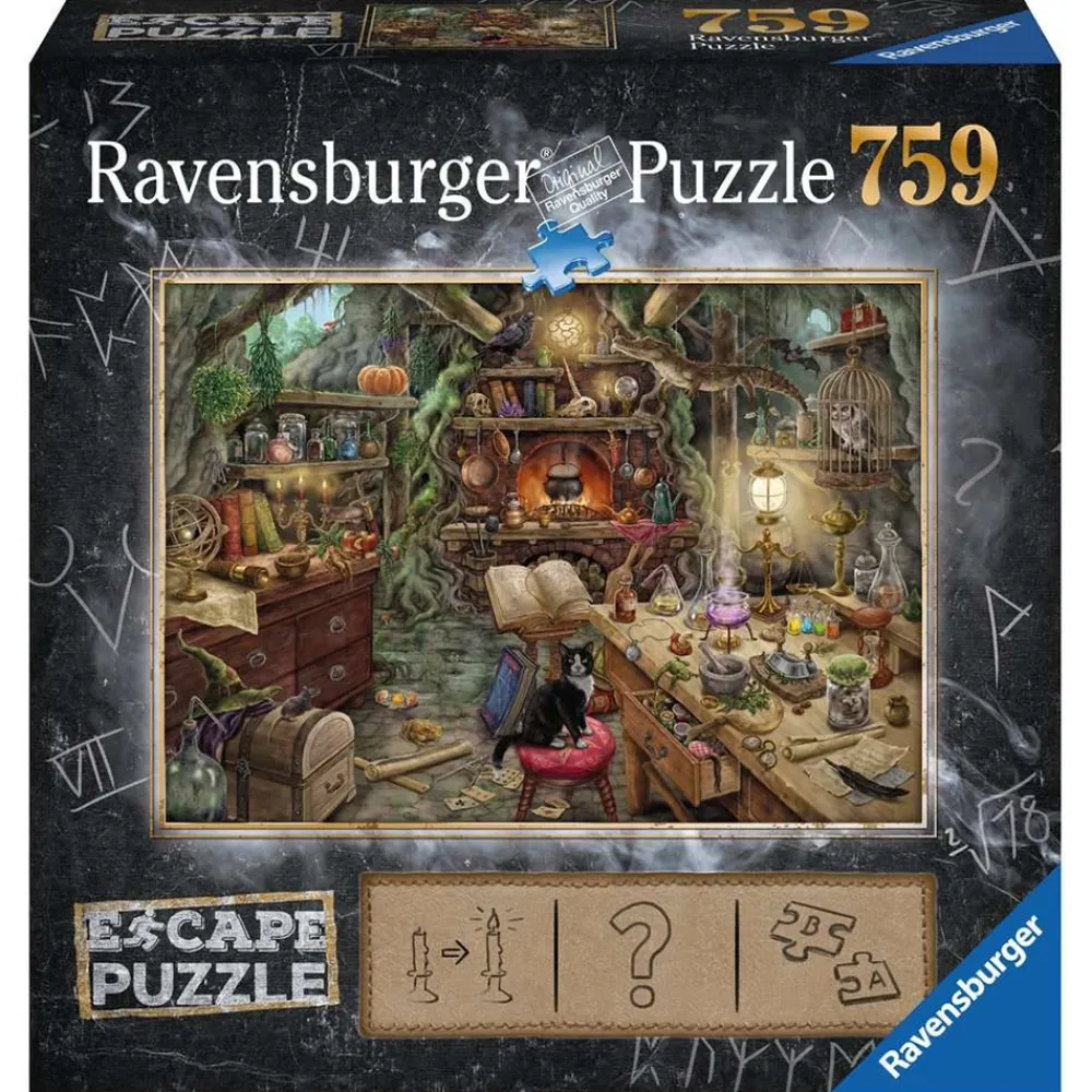 Ravensburger Pussel - Escape 3 The Witches Kitchen 759 Bitar| Knep & Knåp