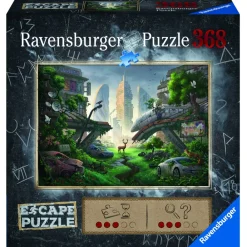 Ravensburger Pussel: Escape Desolated City 368 Bitar| Knep & Knåp