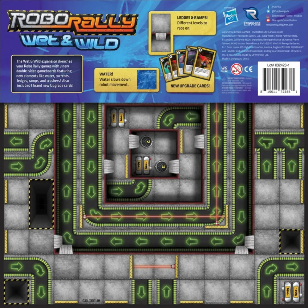 Outlet Renegade Game Studio Robo Rally: Wet & Wild (Exp.)