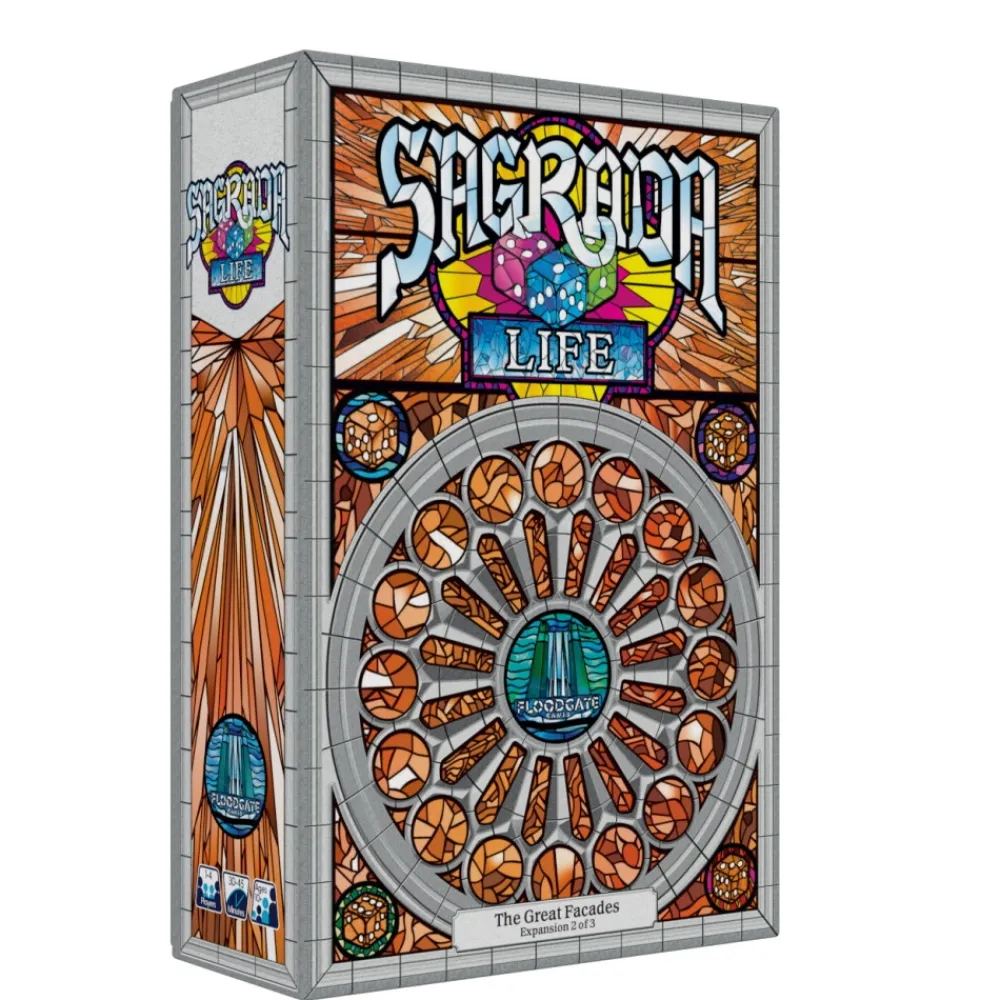 Cheap Floodgate Games Sagrada: The Great Facades - Life (Exp.)