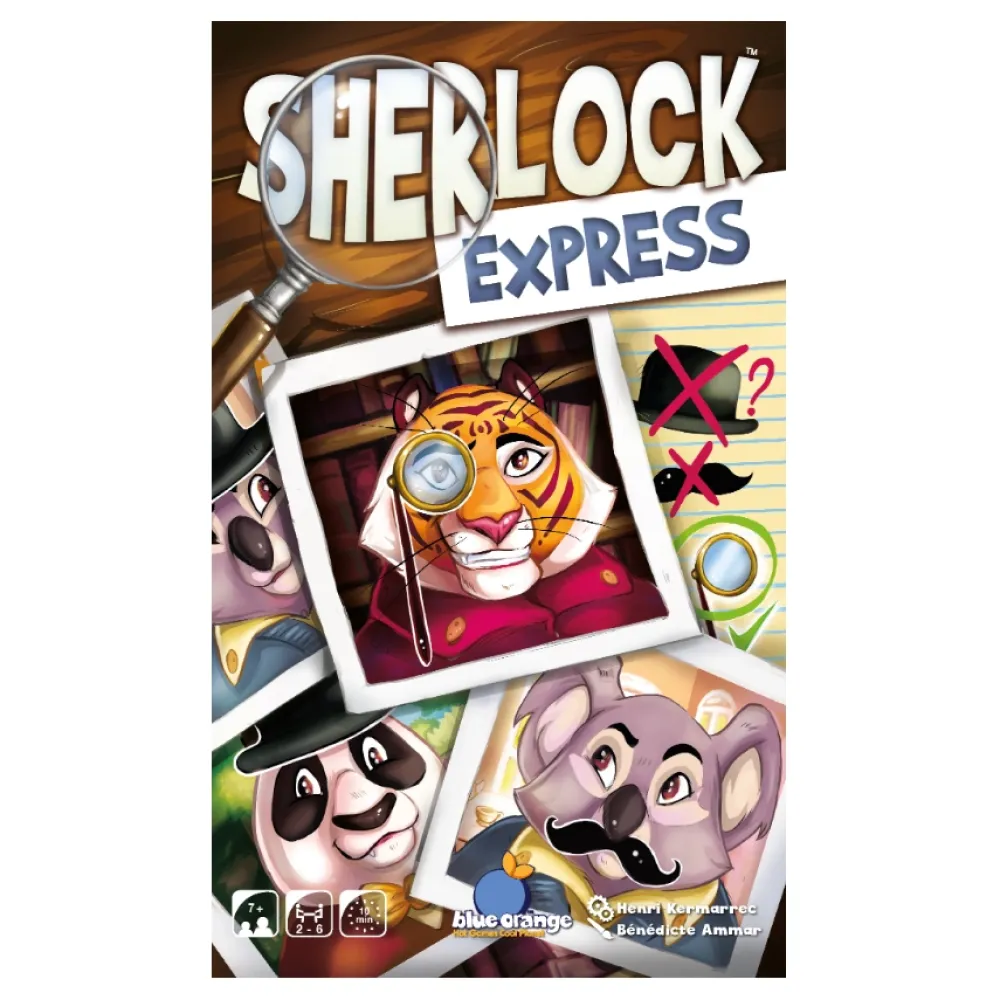 Blue Orange Sherlock Express (Eng)| Familjespel