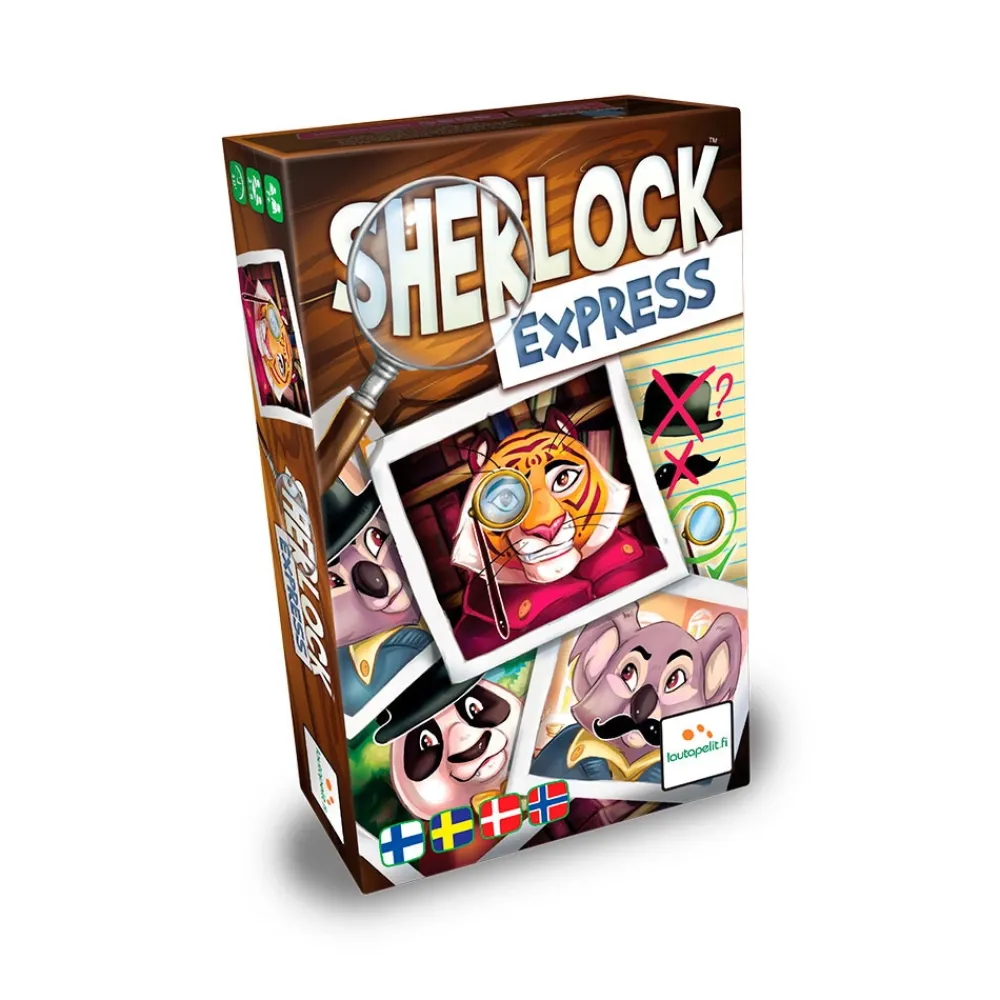 Lautapelit Sherlock Express (Swe)| Familjespel