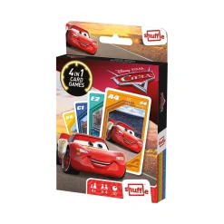 Cartamundi (övrigt) Shuffle - Kortspel Cars 4 I 1| Kortspel