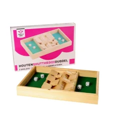 Longfield Games Shut The Box 9Er Double| Klassiska