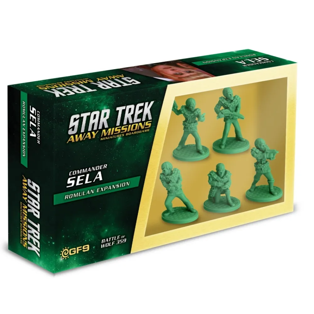 Outlet Gale Force Nine Star Trek: Away Missions - Commander Sela Romulan Expansion
