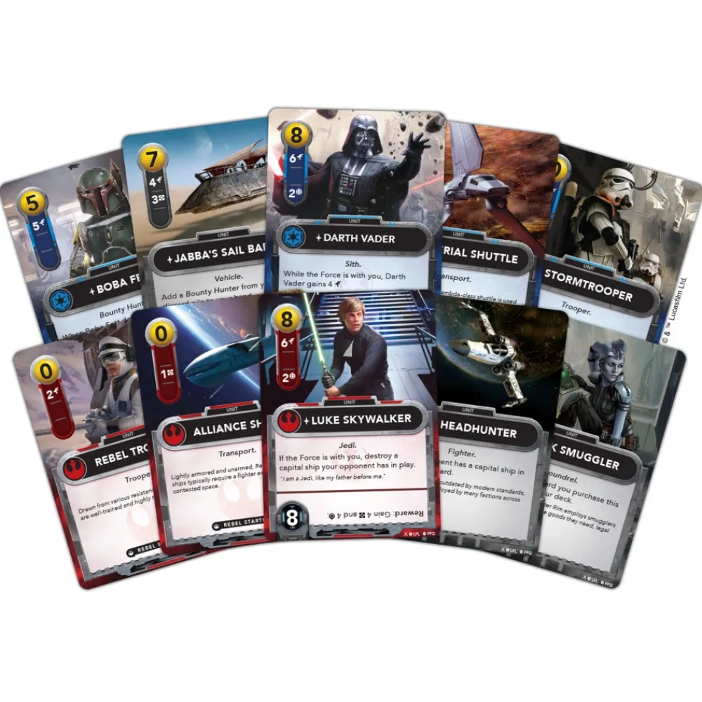 Fantasy Flight Games Star Wars: The Deck Building Game| Kortspel