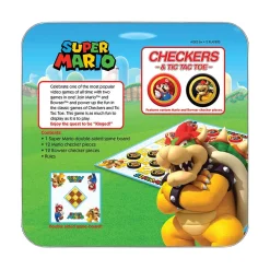 Usaopoly Super Mario Damspel - Bowser| Klassiska
