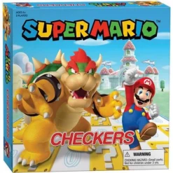 Usaopoly Super Mario Damspel (Eng)| Klassiska