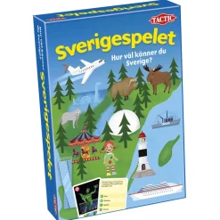 Tactic Sverigespelet| Familjespel