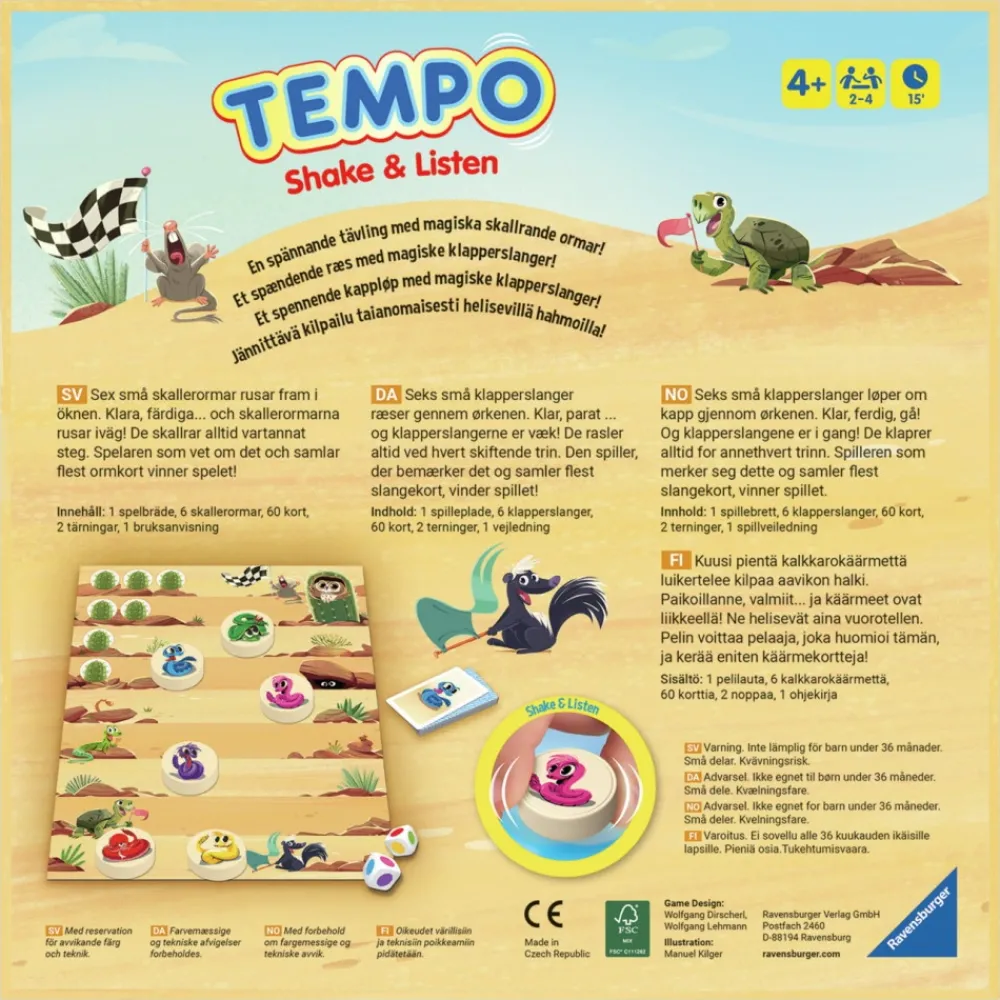 Flash Sale Ravensburger Tempo - Shake & Listen