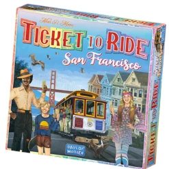Days of Wonder Ticket To Ride: San Francisco (Swe)| Familjespel
