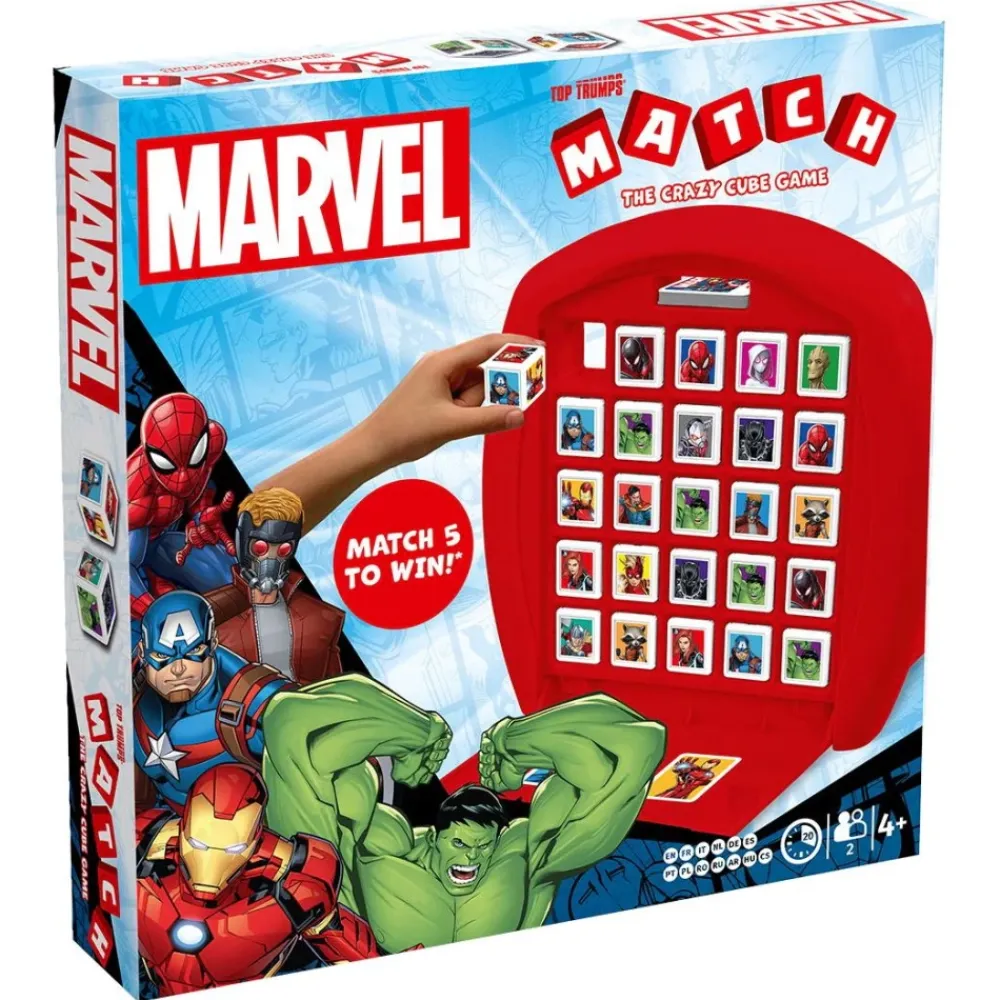 Winning Moves Top Trumps Match - Marvel| Familjespel
