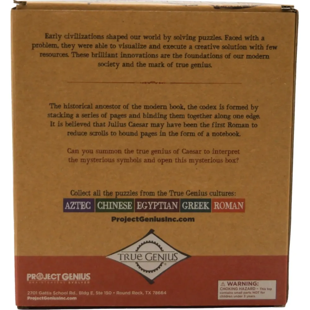 Project Genius True Genius - Caesar''S Codex| Knep & Knåp