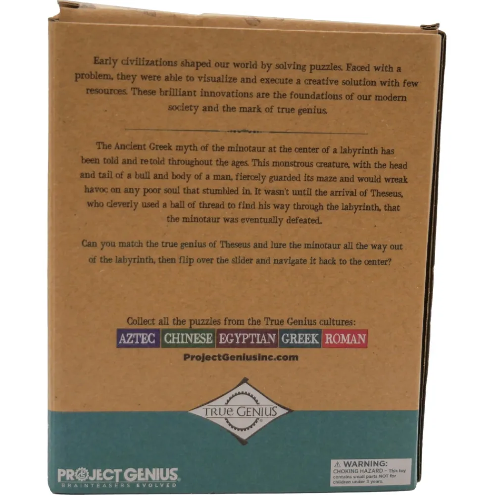 Project Genius True Genius - Minotaur''S Labyrinth| Knep & Knåp