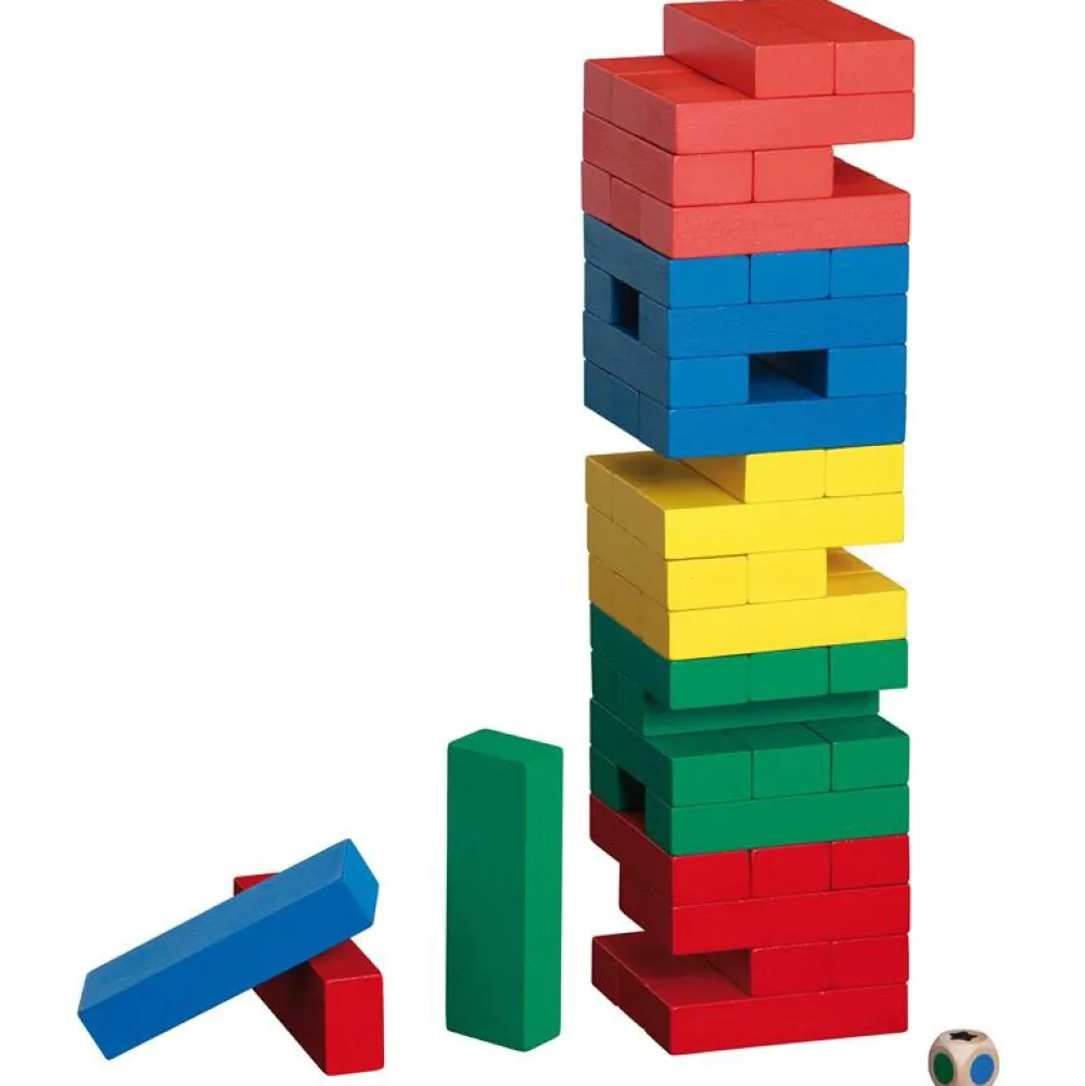 Philos Tumbling Tower Colour| Klassiska