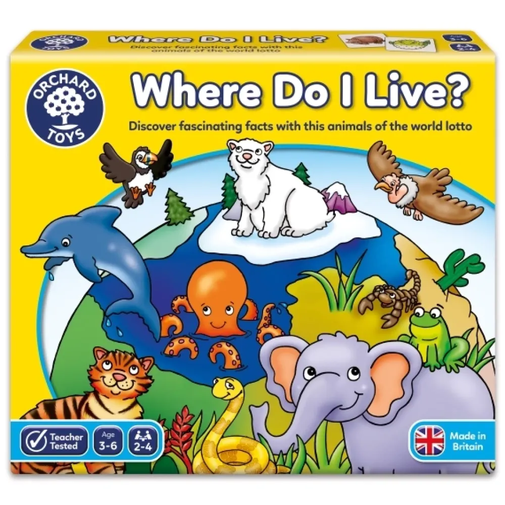 Outlet Orchard Toys Where Do I Live