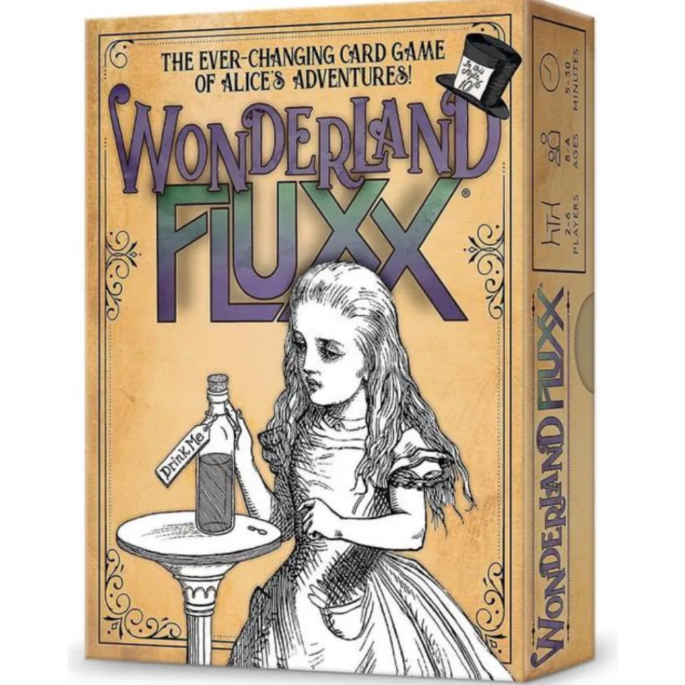 Looney Labs Wonderland Fluxx| Kortspel