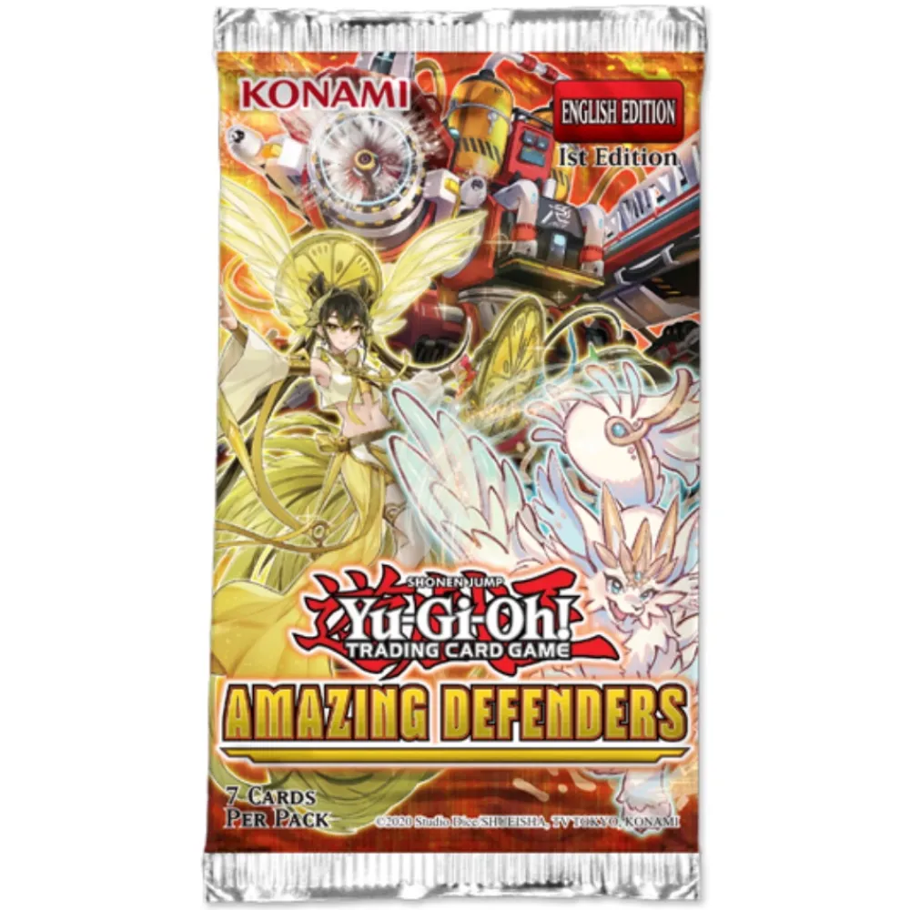 Yu-Gi-Oh ! Tcg: Amazing Defenders Booster Pack| Kortspel