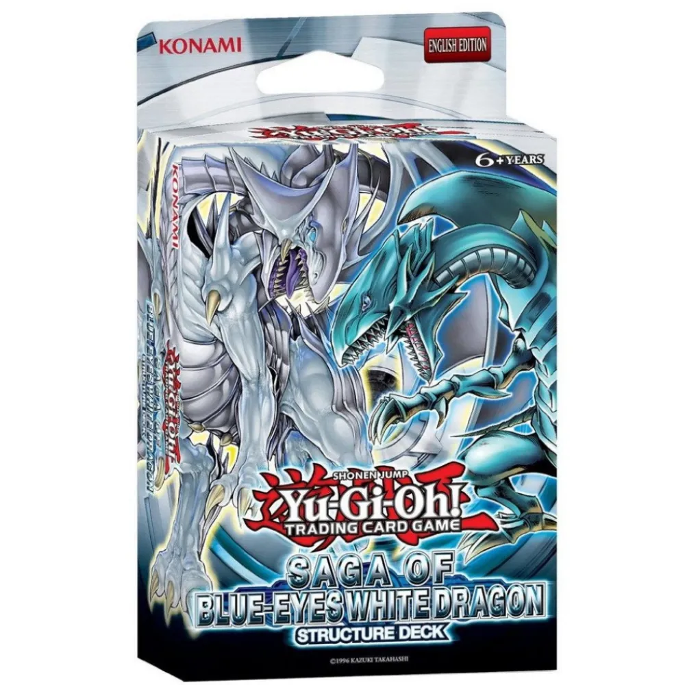 Yu-Gi-Oh ! Tcg: Structure Deck Saga Of Blue-Eyes White Dragon| Kortspel